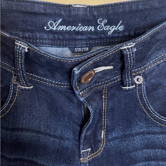 American Eagle Women's Stretch Slim Boot Jeans Size 6 - Picture 2 of 7